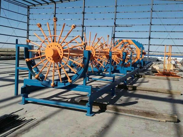 鋼筋籠滾焊機(jī)使用前的操作